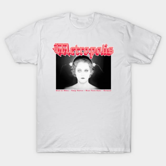 Metropolis Movie Cult T-Shirt by internethero